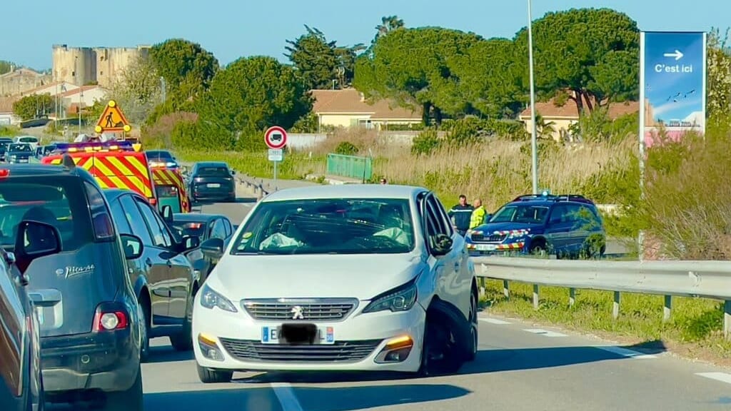 Gard : accident de la route entre Aigues-Mortes et le Grau-du-Roi