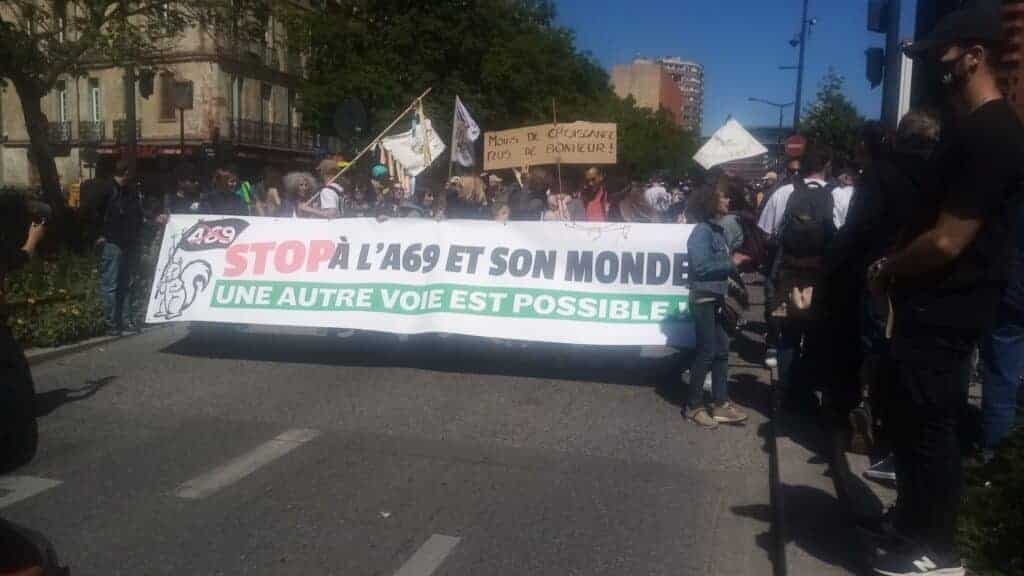 Toulouse : nouvelle forte mobilisation contre l’autoroute A69