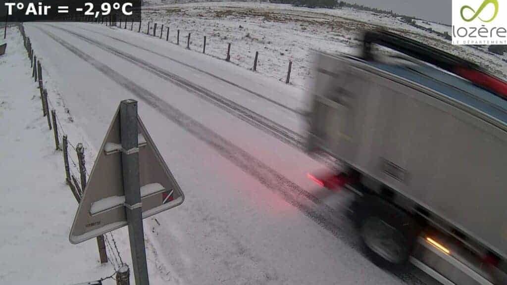 Météo : l’Aigoual et la Lozère sous la neige ce jeudi 18 avril !