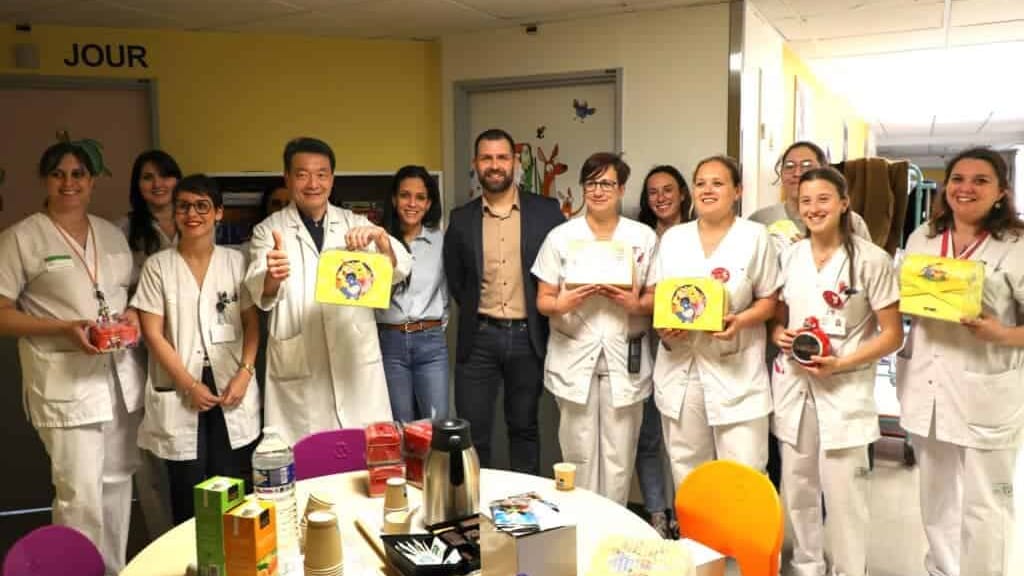 Gard : Océan propreté offre des cadeaux aux enfants hospitalisés