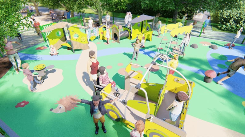 Hérault : une nouvelle aire de jeux « inclusive » à Frontignan