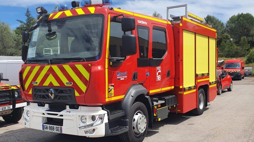 Les pompiers de l'Hérault renforcent leur flotte avec deux nouveaux camions - Photo SDIS 34