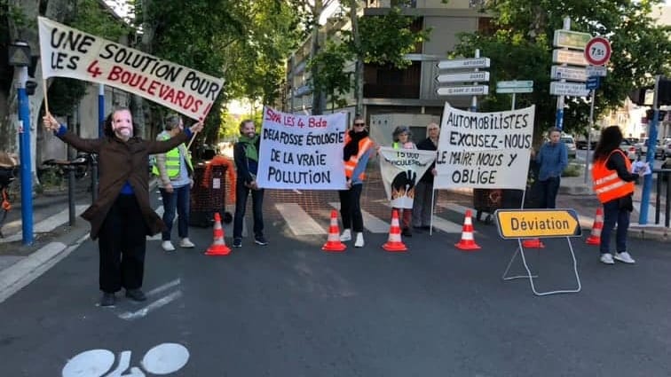Montpellier : nouveau coup de colère du collectif des 4 Boulevards