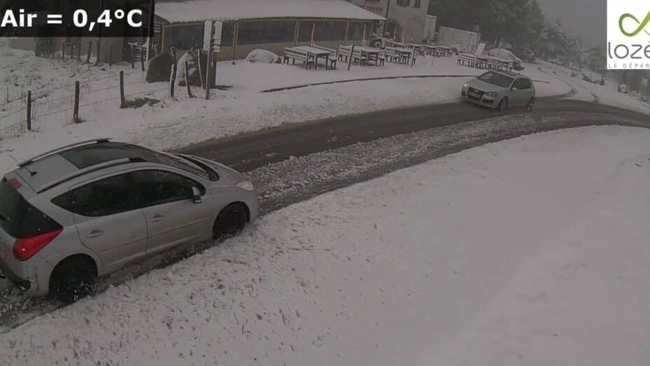 Météo : la Lozère sous la neige ce jeudi 2 mai, voici les images !