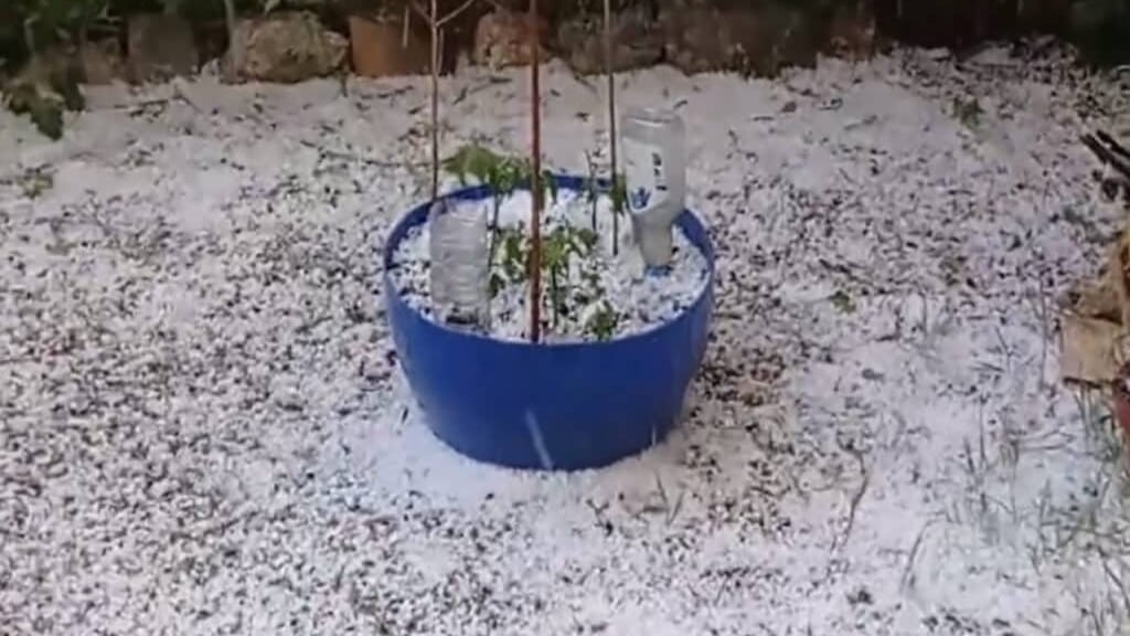 Météo : un violent orage de grêle frappe le Nord du Gard ce vendredi