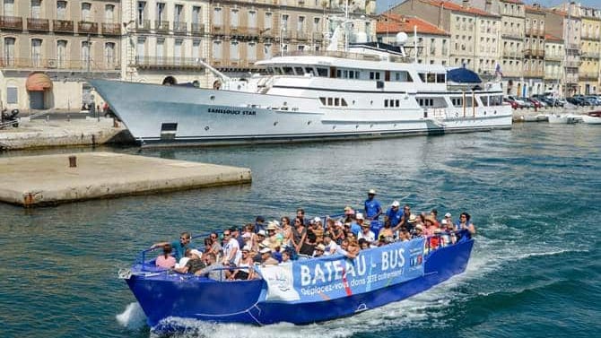 Bateau-Bus Sète - Crédit Ville de Sète