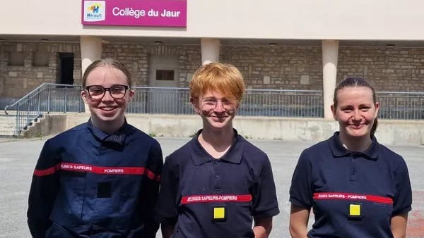 Hérault : du collège au lycée, une option sapeur-pompier est proposée aux élèves de Saint-Pons-de-Thomières