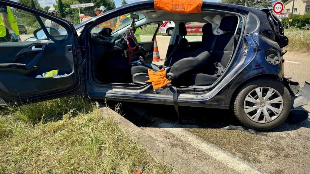 Gard : un blessé grave dans un accident sur la RN 113