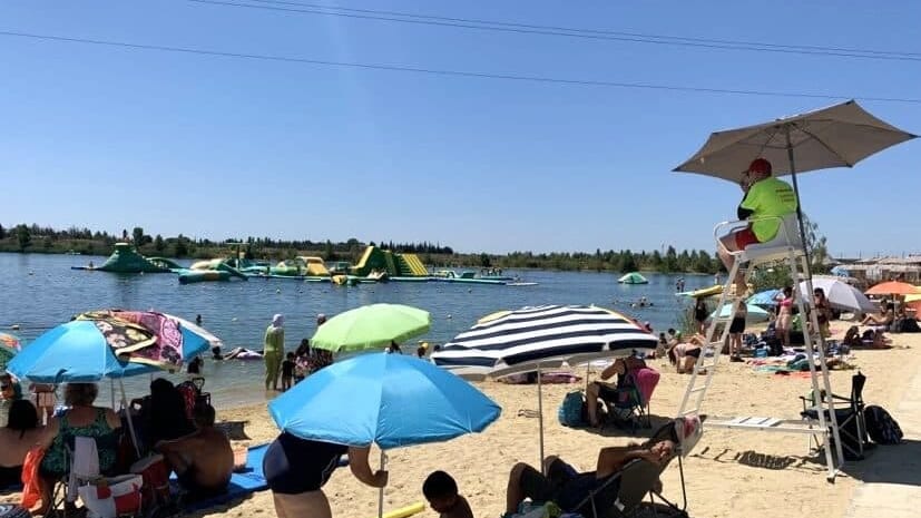 Gard : franc succès pour le parc aquatique du lac de Vergèze