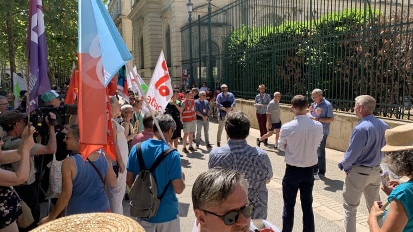 Gard : la gauche appelle le Président à respecter le choix des urnes