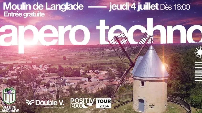 Apéro Techno à Langlade en Vaunage dans le Gard
