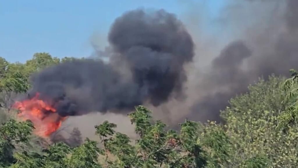 Près de Perpignan : un feu de végétation se déclare en zone péri urbaine