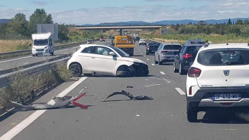Hérault : circulation difficile sur l’autoroute A75 après un accident