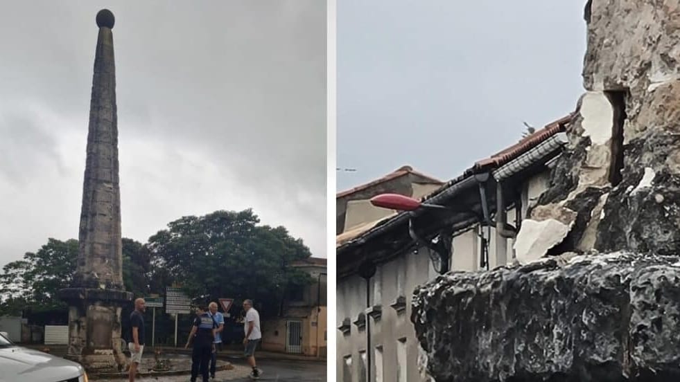 Gard : la foudre a frappé la « Pyramide » de Saint-Christol-Lez-Alès ce week-end