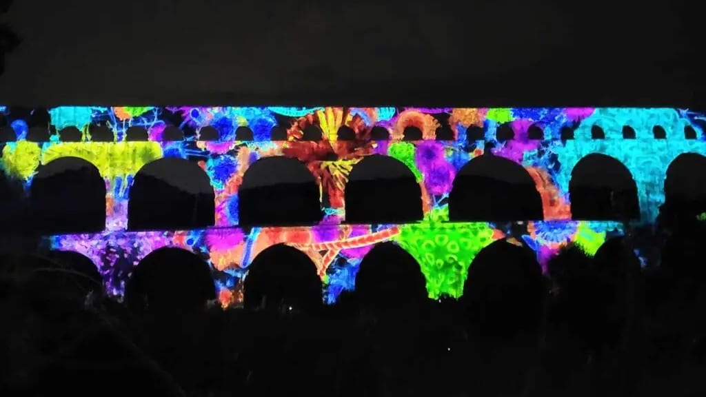 Linda Mansouri/ Gard : Été en fête au Pont du Gard
