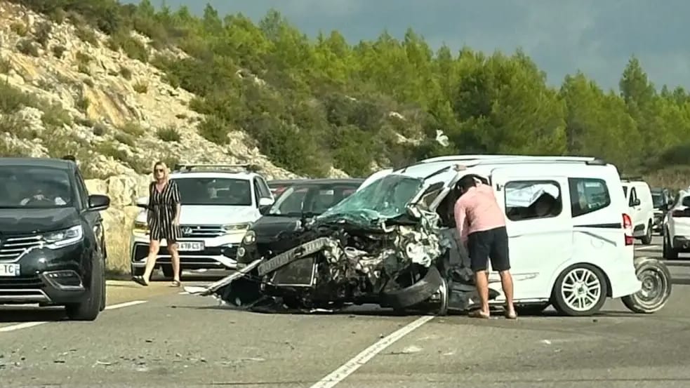 Près de Montpellier : plusieurs blessés dans un violent accident de la route