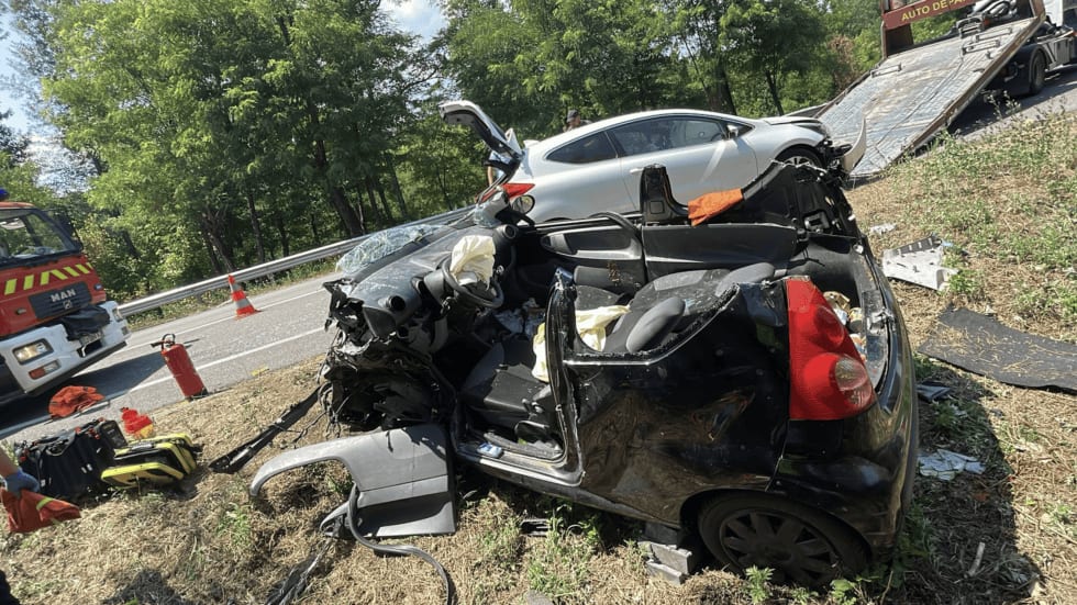 Accident grave dans le Gard - photo SDIS 30