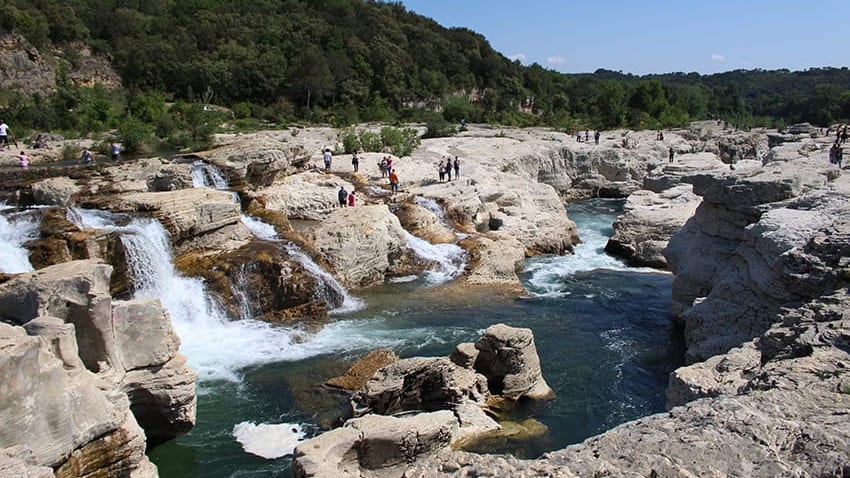 Gard : une personne portée disparue dans l’eau aux cascades du Sautadet