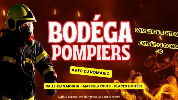Marsillargues : Les sapeurs-pompiers vous invitent à leur première bodéga !