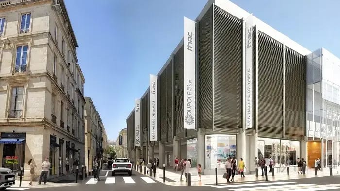 Nîmes : les travaux du pourtour des halles lancés après la feria