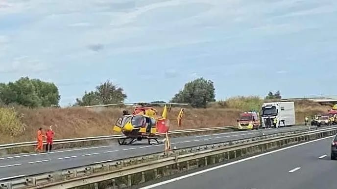 Accident autoroute A9 - Via KAZAA INFOS RADARS