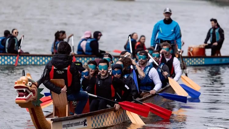 Toulouse : Plateau Rose, une course de garçons de café… sur l’eau