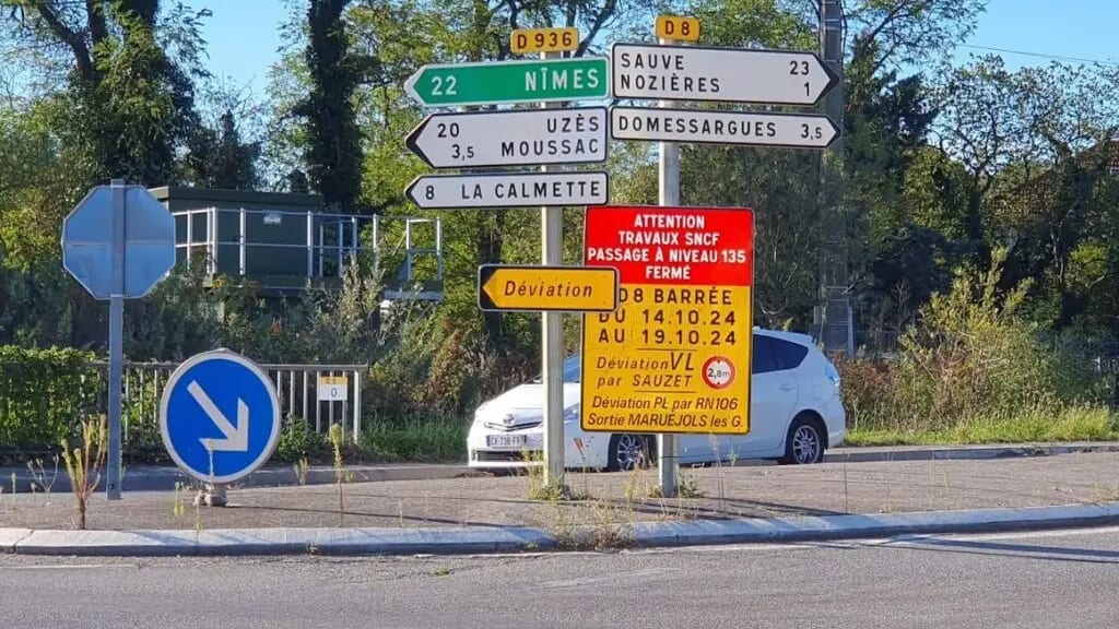 Gard : de nouveaux chantiers sur les routes cette semaine