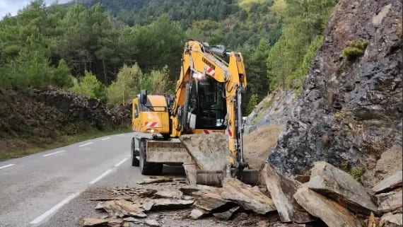 Gard : éboulement entre Génolhac et Concoules, des perturbations