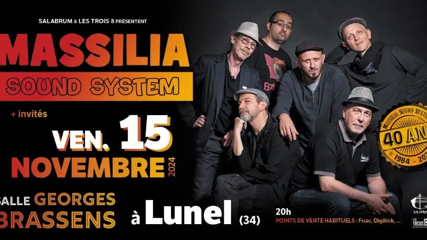 Hérault : le groupe Massilia Sound System fête ses 40 ans à Lunel