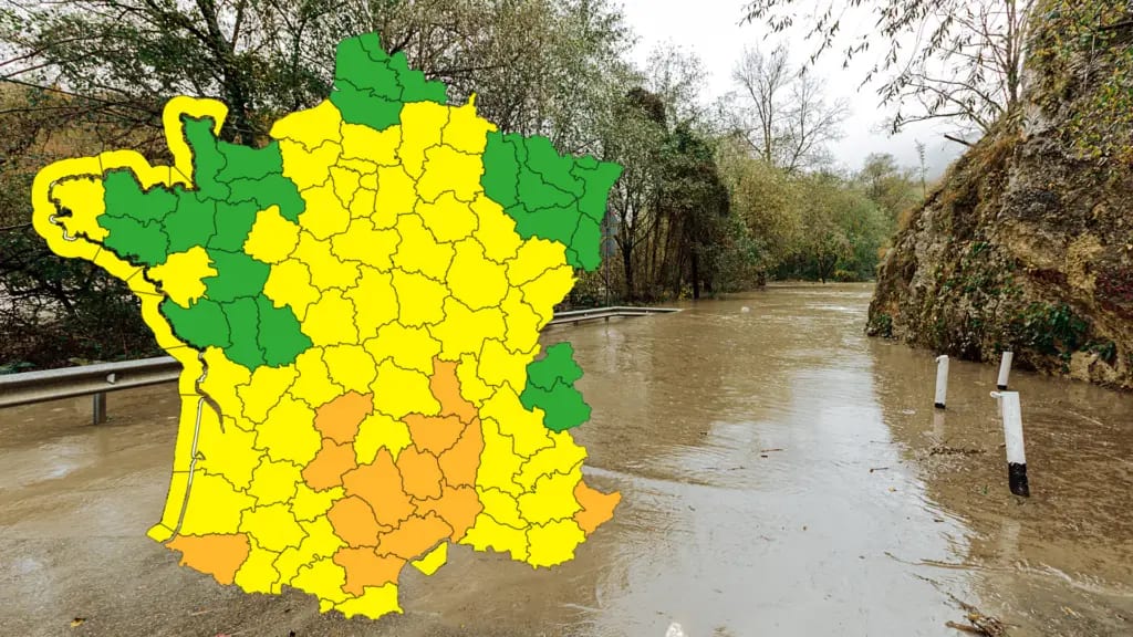 Météo : plusieurs départements de l’Occitanie en vigilance orange pour ‘pluie inondation’, ‘orages’ et ‘crues’