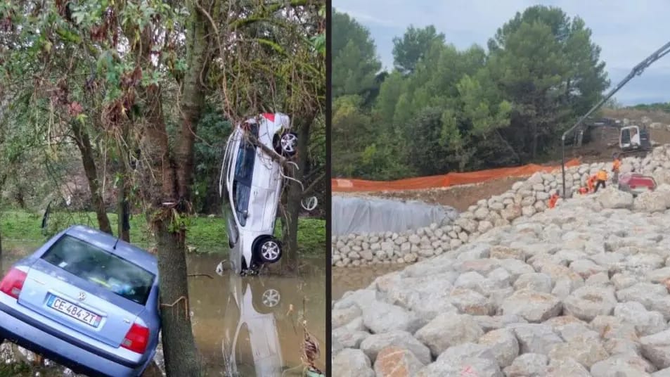 Hérault : dix après les tragiques inondations, la Ville de Grabels inaugure un nouveau barrage