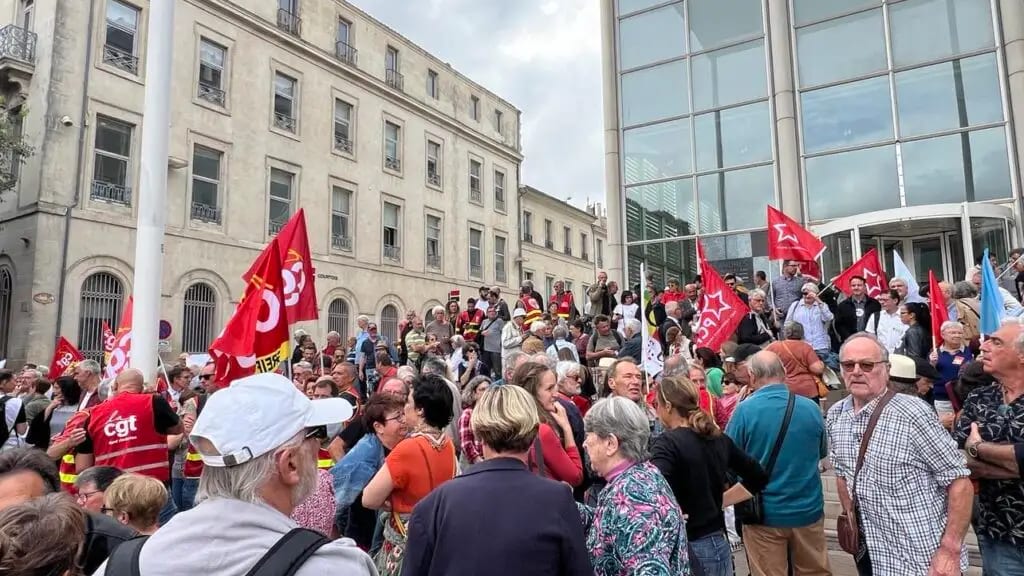 Grève du 18 septembre : environ 5 400 personnes ont défilé dans le Gard, selon la préfecture