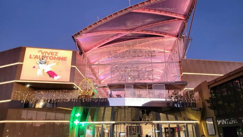 Montpellier : un marché de Noël au Polygone
