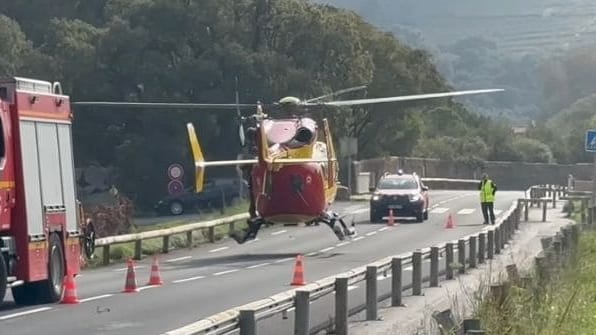 Accident moto à Port Vendres - PO