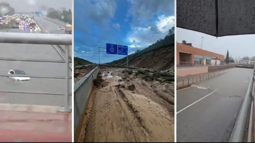 Espagne : nouvelles inondations en cours entre Tarragone et Barcelone ce lundi