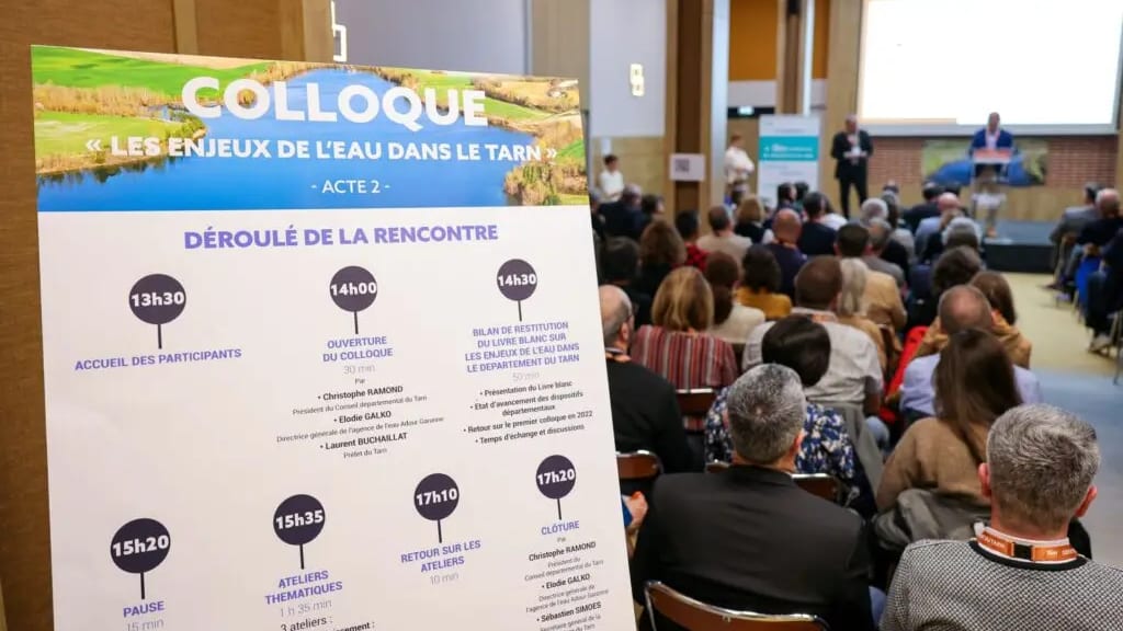Tarn : la gestion de l’eau, une priorité pour le département