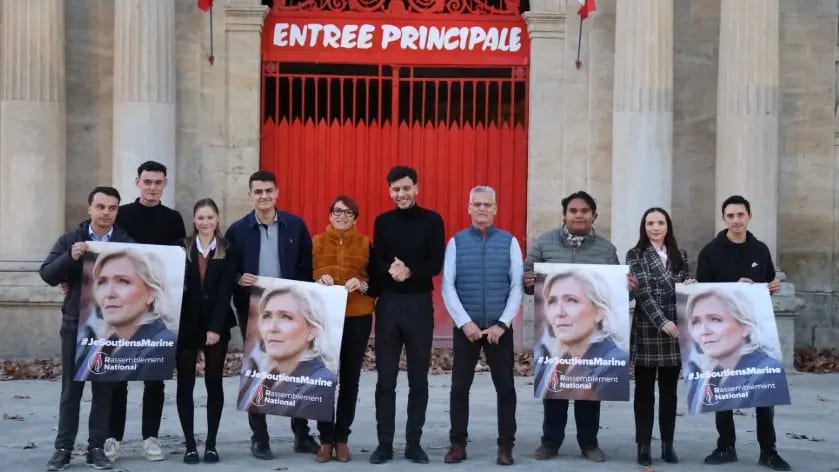 Gard : le RN se mobilise pour Marine Le Pen en marge du procès des assistants parlementaires