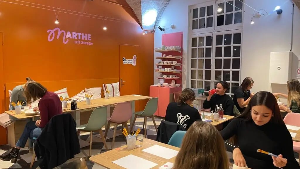 Montpellier : Marthe Café Céramique, laisser libre cours à sa créativité