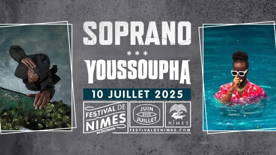 Festival de Nîmes : Soprano et Youssoupha en concert en 2025