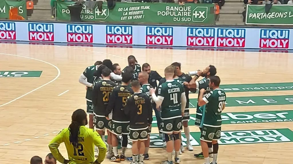 Handball : malmené, l’USAM Nîmes Gard est freiné par Cesson Rennes
