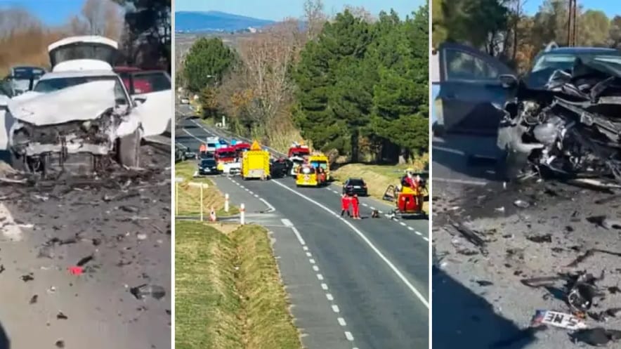 Hérault : grave accident en cours près de Béziers, l’hélicoptère intervient