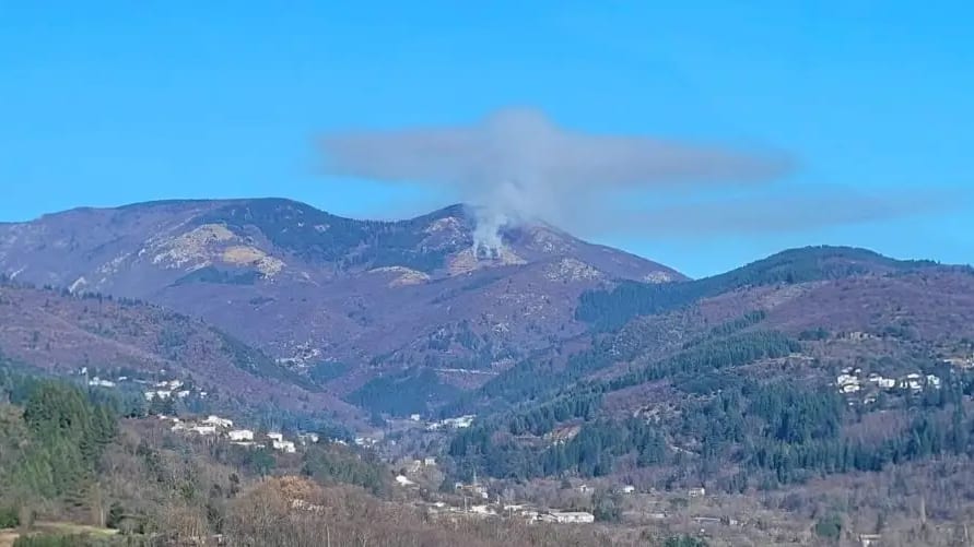Gard : incendie en cours dans les Cévennes ce lundi, les pompiers prévenus