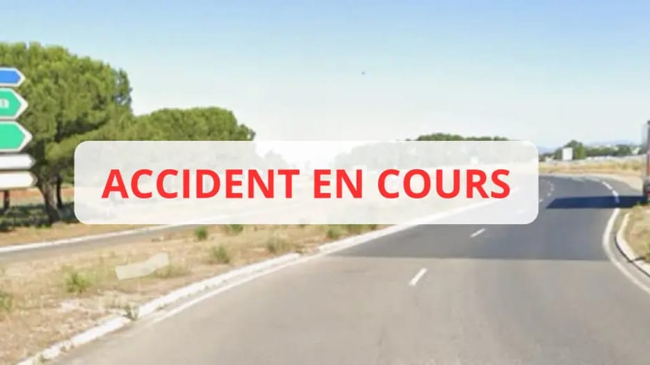 Gard : accident en cours à Aimargues, la D6313 coupée à la circulation
