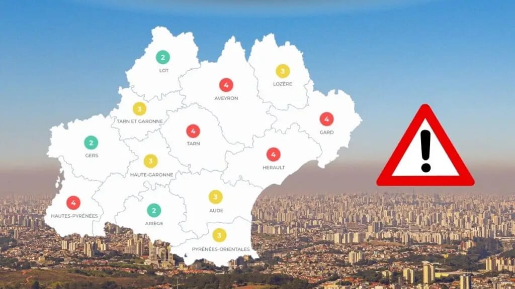 Occitanie : alerte à la pollution dans plusieurs départements