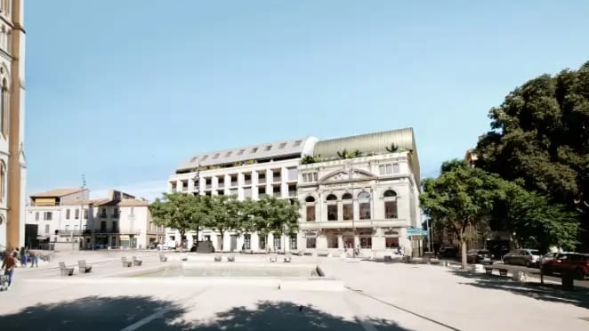 Gard : les premières images du futur conservatoire de Nîmes