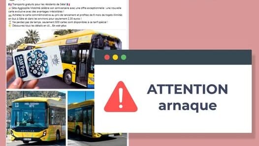 Sète Agglopôle : attention à une arnaque via une fausse page Facebook