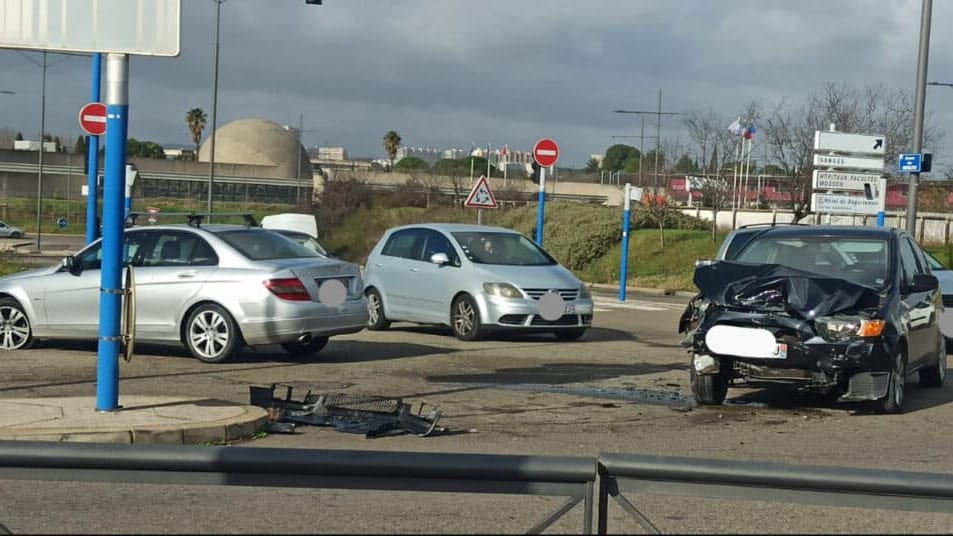 Accident à Montpellier : les pompiers mobilisés pour un choc frontal rue d’Alco