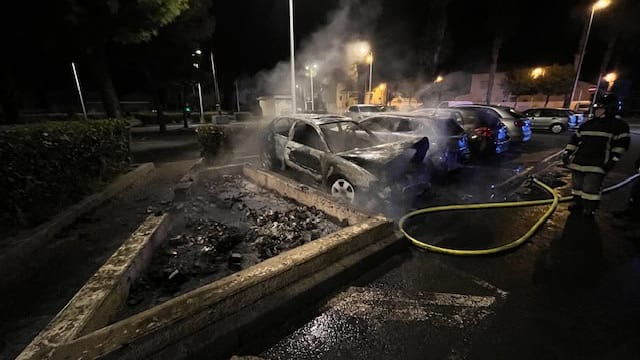 Hérault : incendie criminel à Valras-Plage, plusieurs véhicules détruits