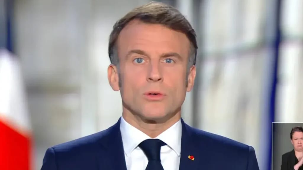 Le Président Macron sur la dissolution de l’Assemblée Nationale « davantage de divisions que de solutions »