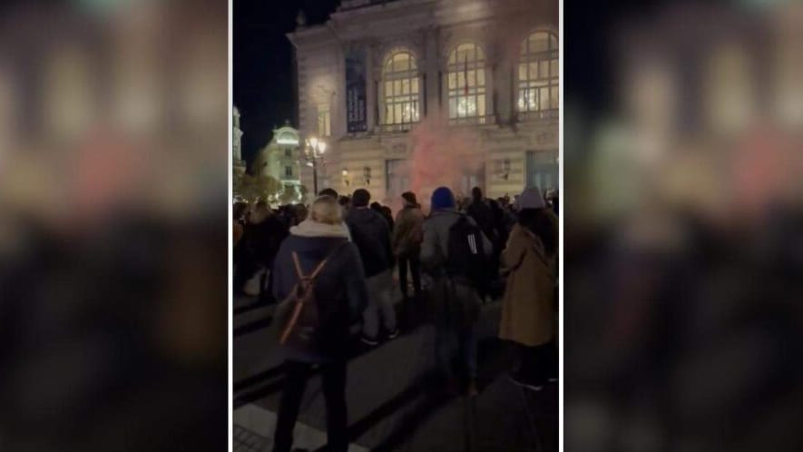 Montpellier : scène de joie après l’annonce du décès de Jean-Marie Le Pen